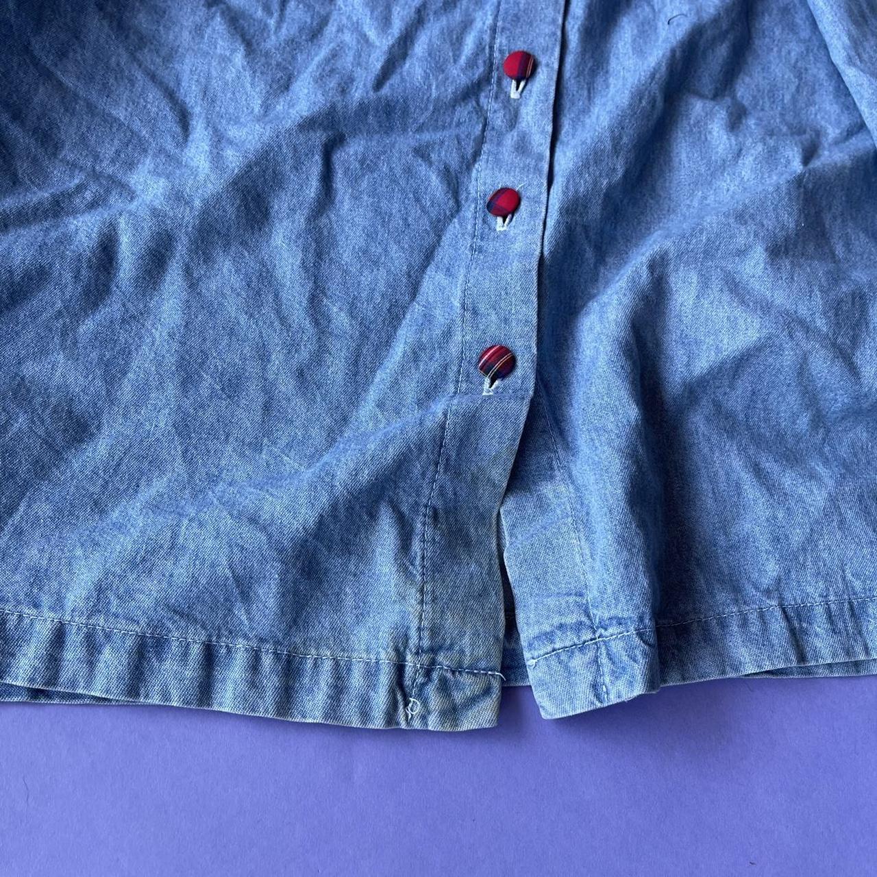 Amazing vintage denim dress. ️ normal vintage fading... - Depop