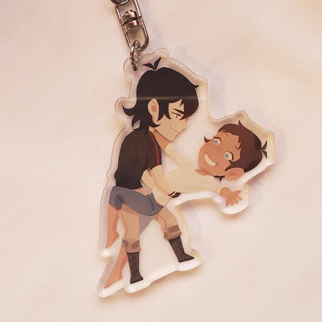 DISCOUNT Voltron VDay KLANCE & SHANCE Pearl Acrylic Charms –  wanabiepicdesigns