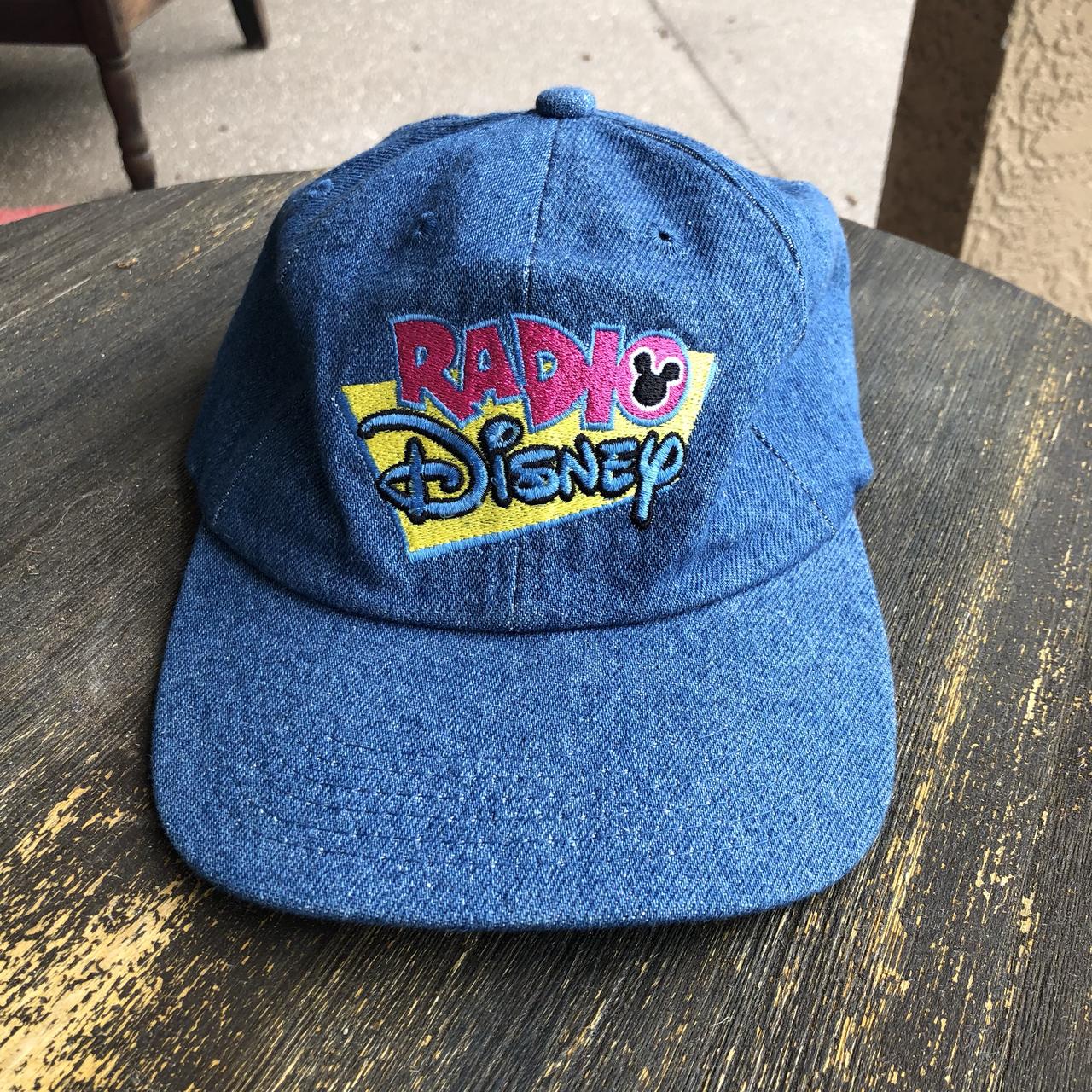 Vintage Radio Disney denim hat with an adjustable...