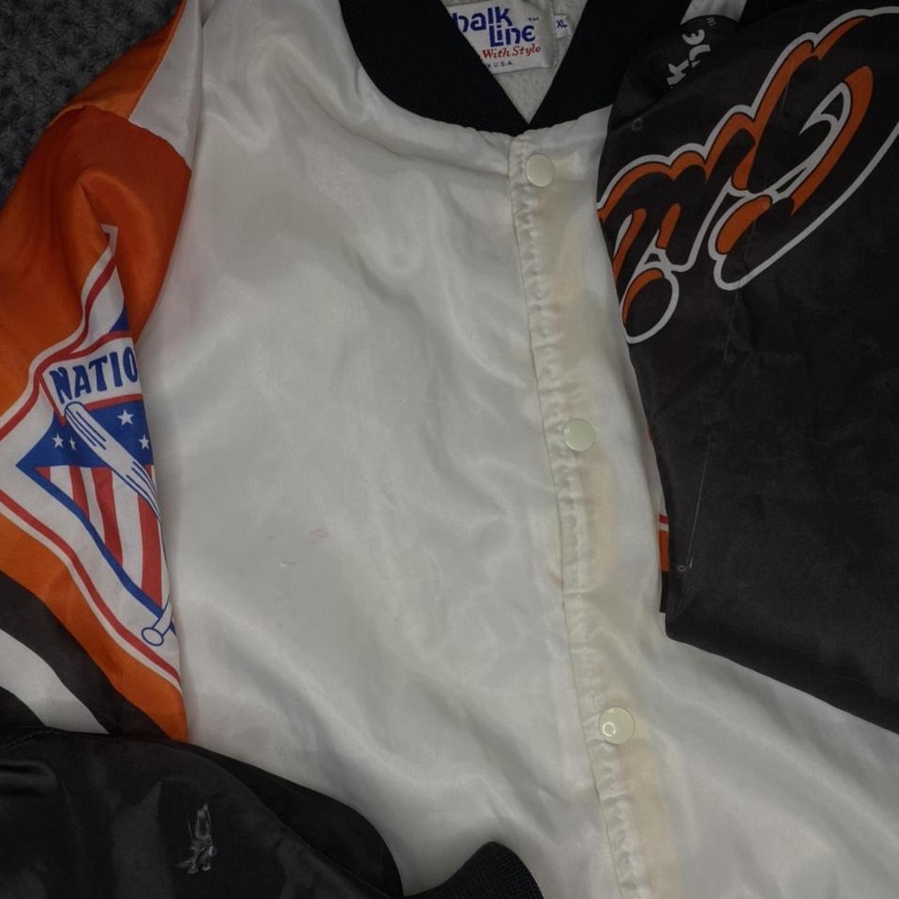 1989 San Francisco Giants Sixers Chalkline MLB Fanimation Jacket