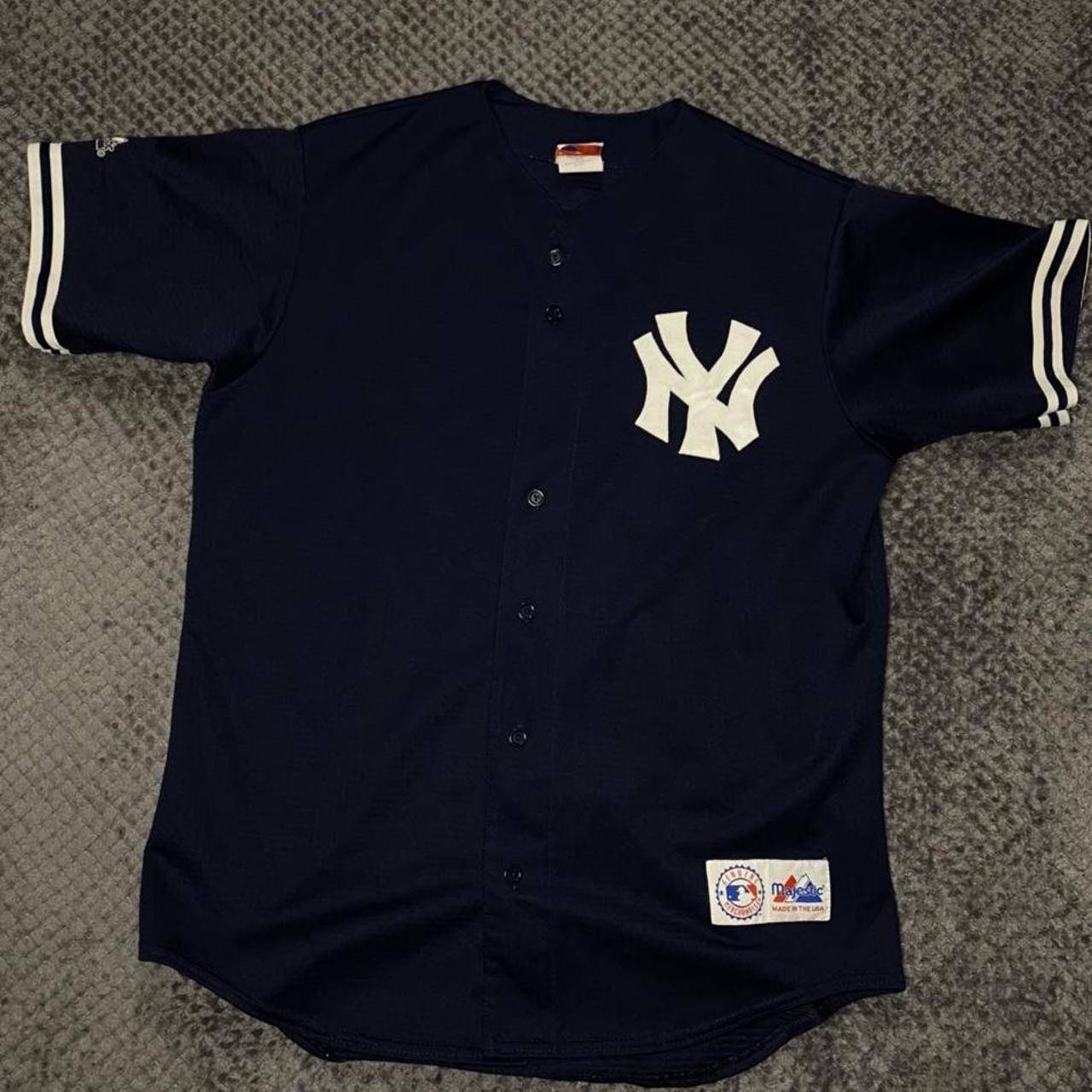 Vintage New York Yankees jersey Measurements: - Depop