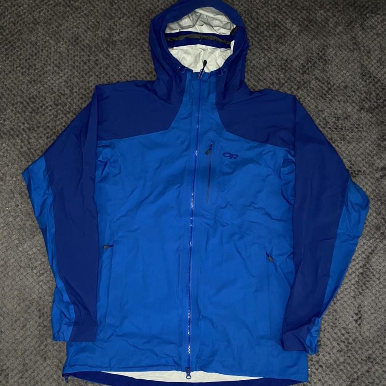 Outdoor Research Men's Blue Jacket | Depop