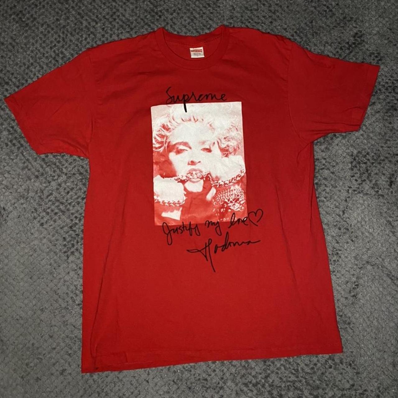 Supreme madonna tee on sale white