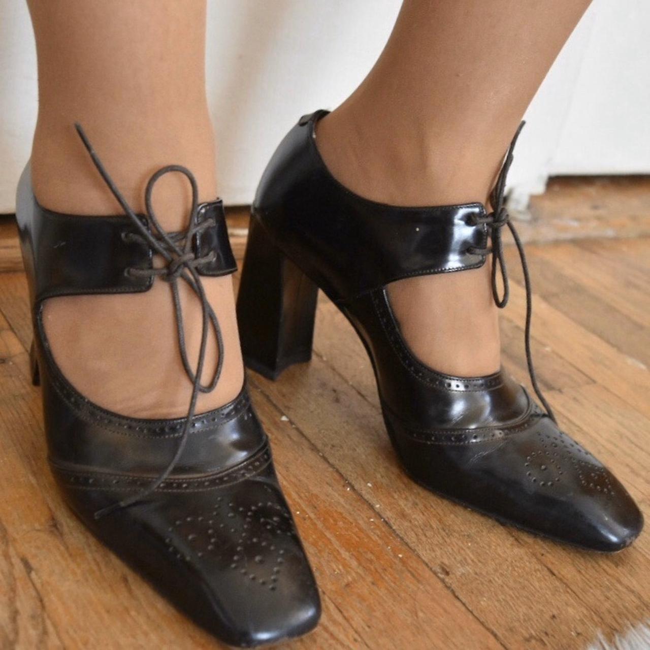 oxford mary jane heels