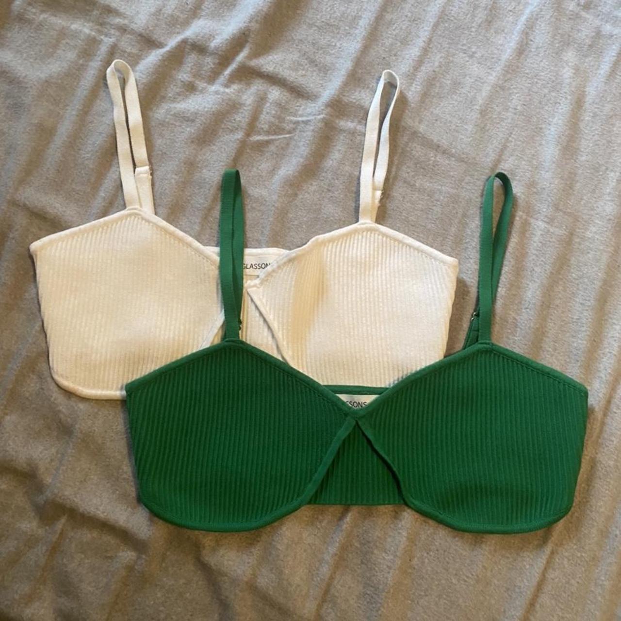 Glassons Ribbed Crop Tops glassons ribbed basic... Depop