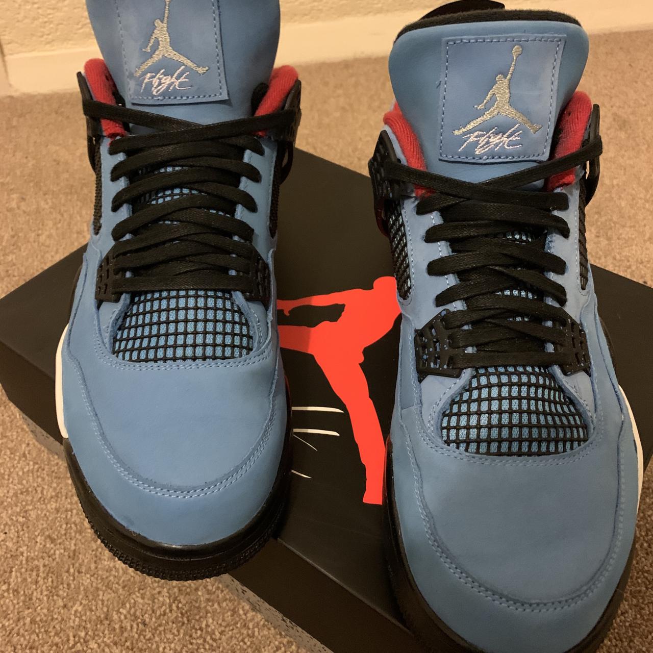jordan 4 travis scott size 12