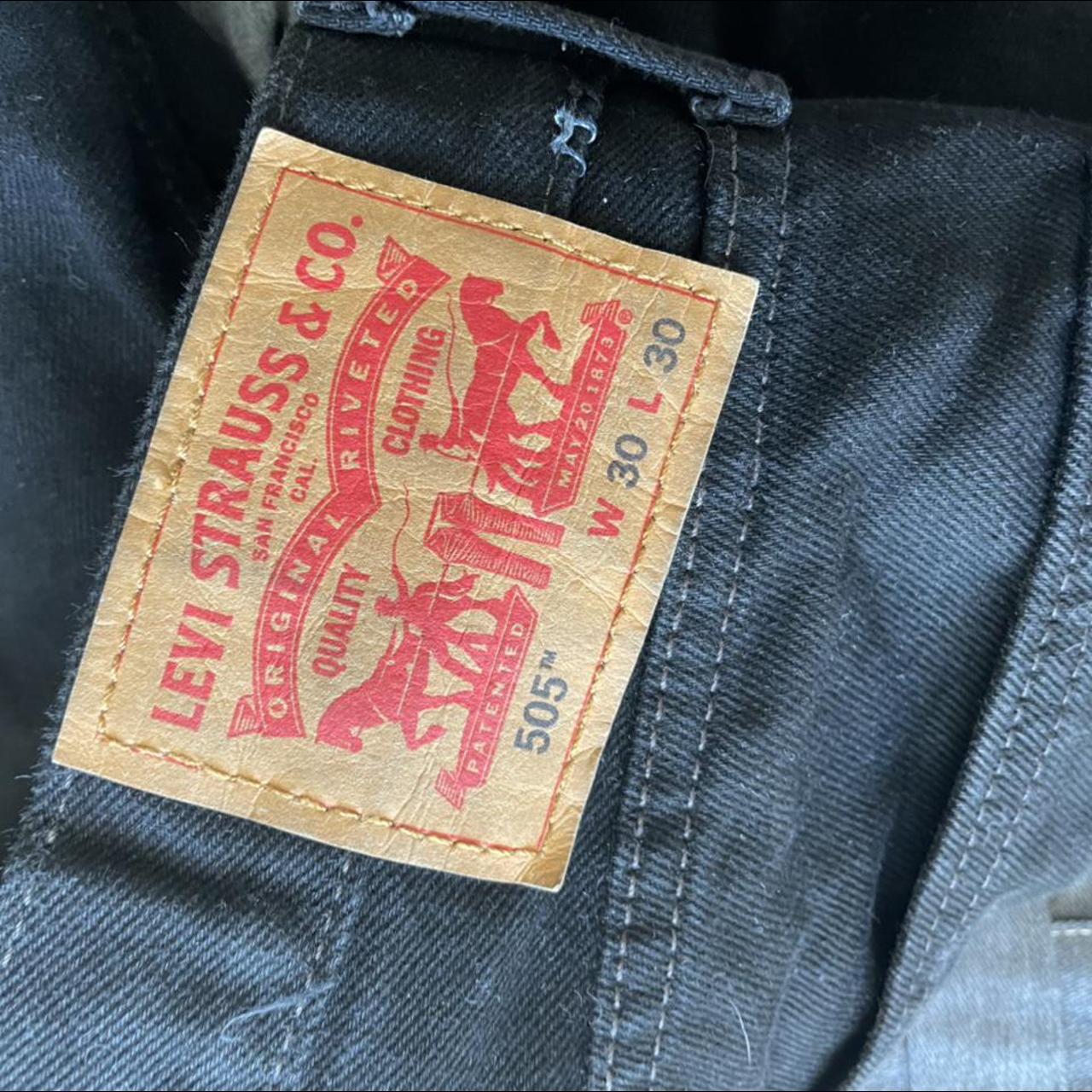 Levi's Men's Black Jeans | Depop