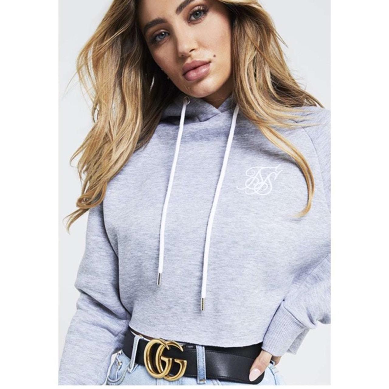 Sik silk cropped outlet hoodie