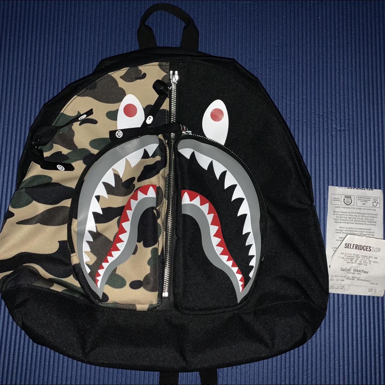 ⛔️Bape backpack ⛔️Brand new with receipts ⛔️Make... - Depop