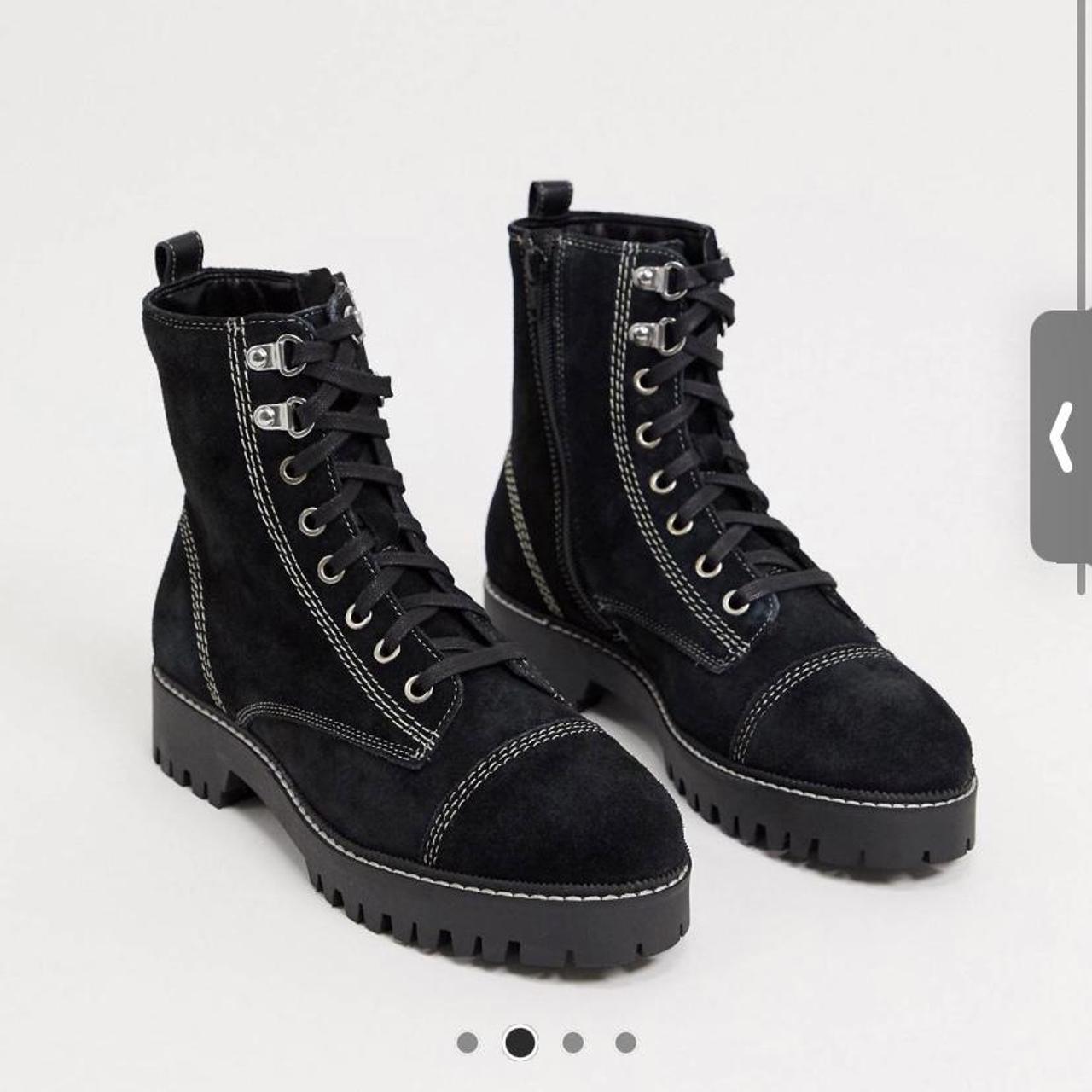 river island suede lace up boots