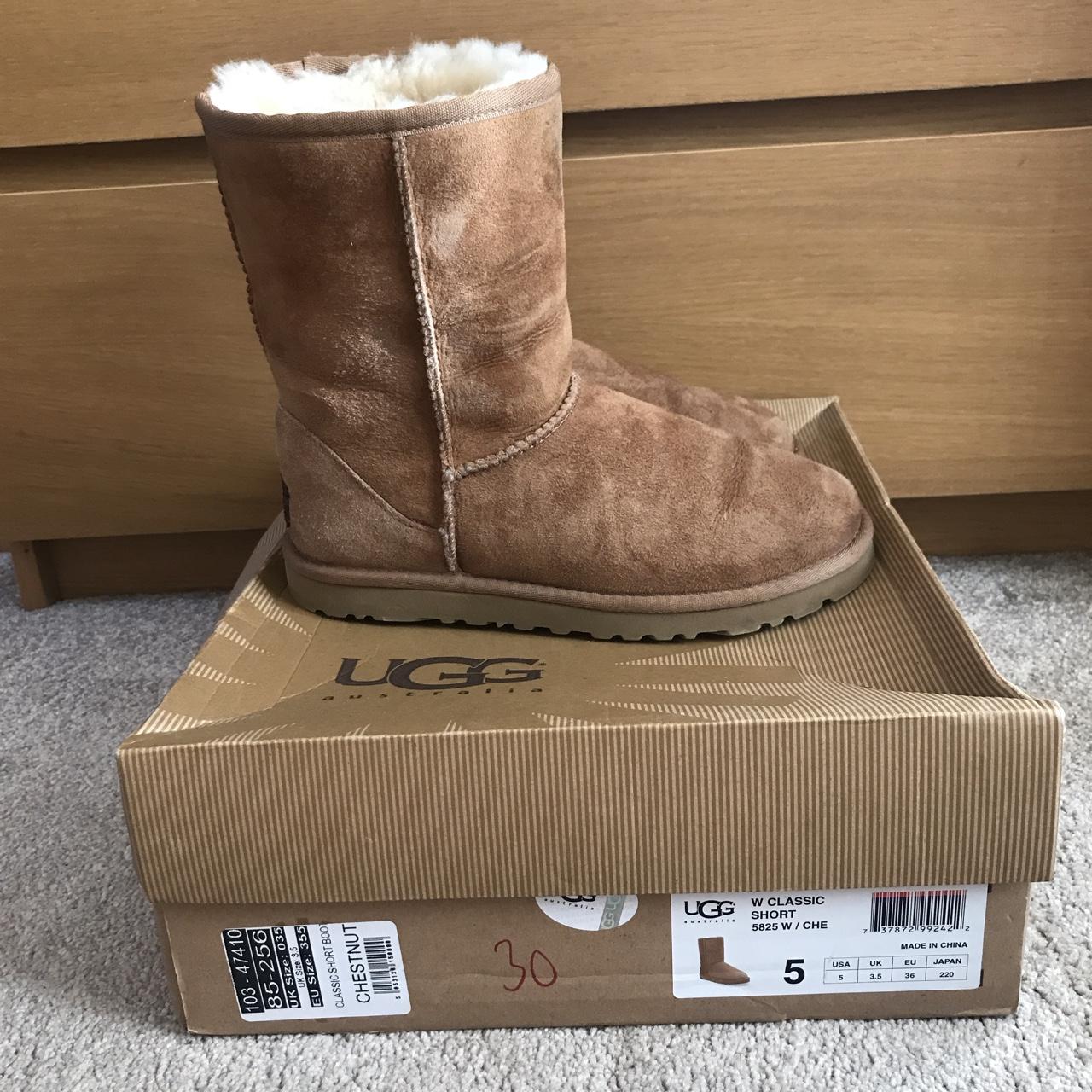 Ugg boots size on sale 3.5