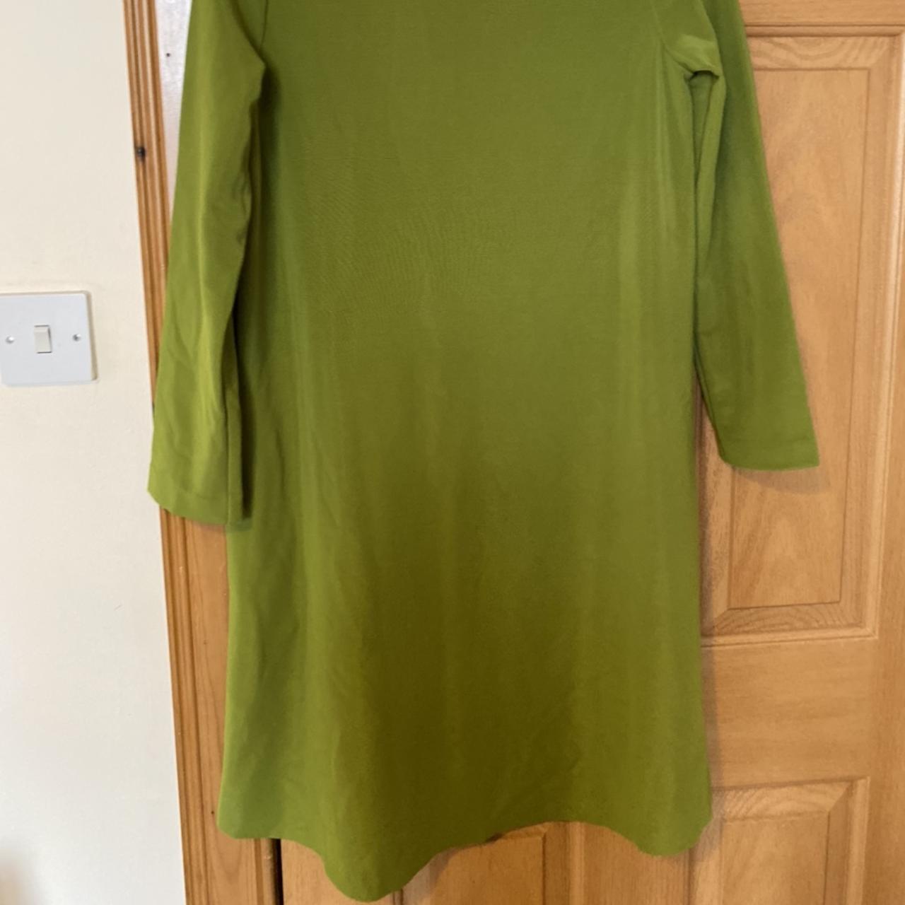 Green Cos dress. #cos #hm - Depop