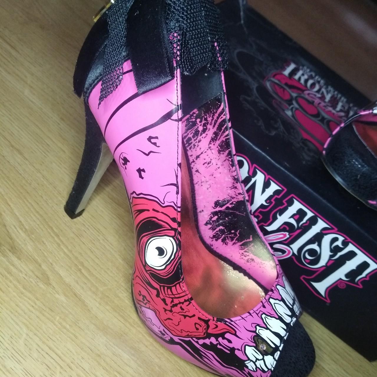 Beautiful Iron Fist Zombie heels, got from