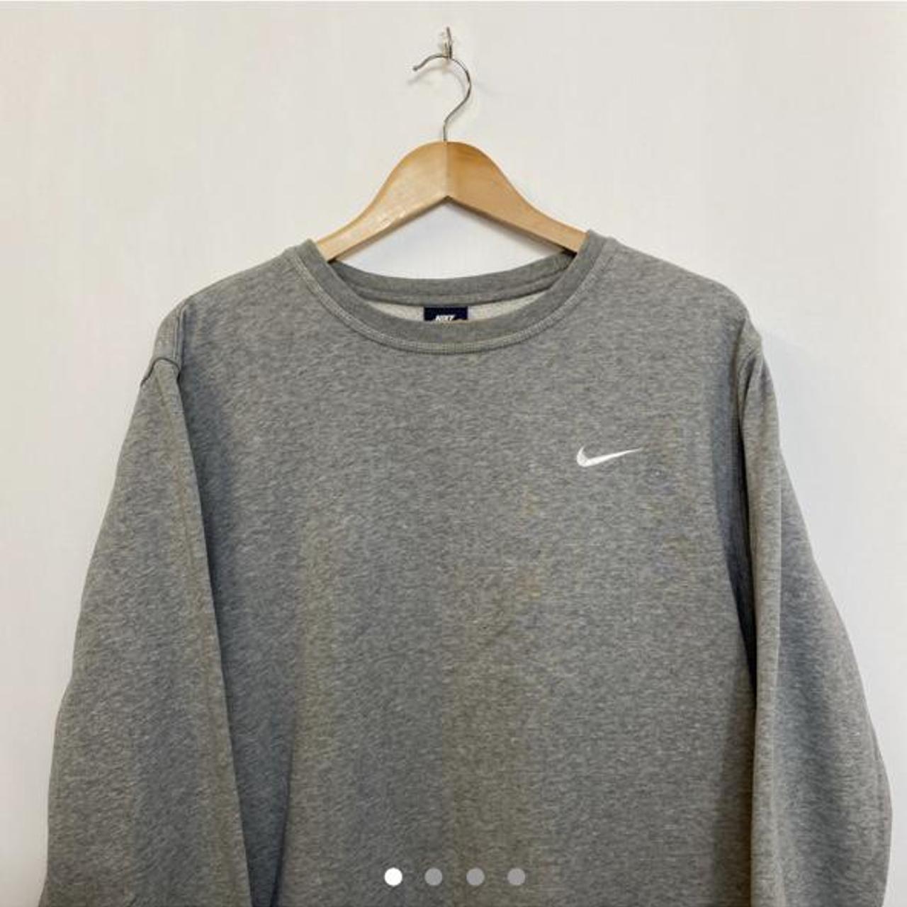 light grey nike crewneck