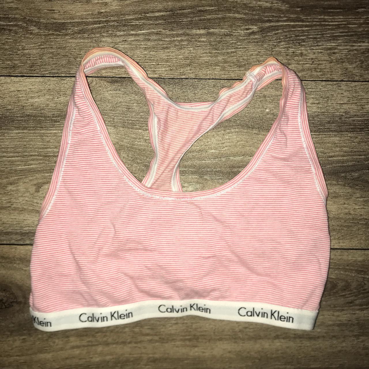 Calvin Klein loungewear bra barely worn size small... Depop