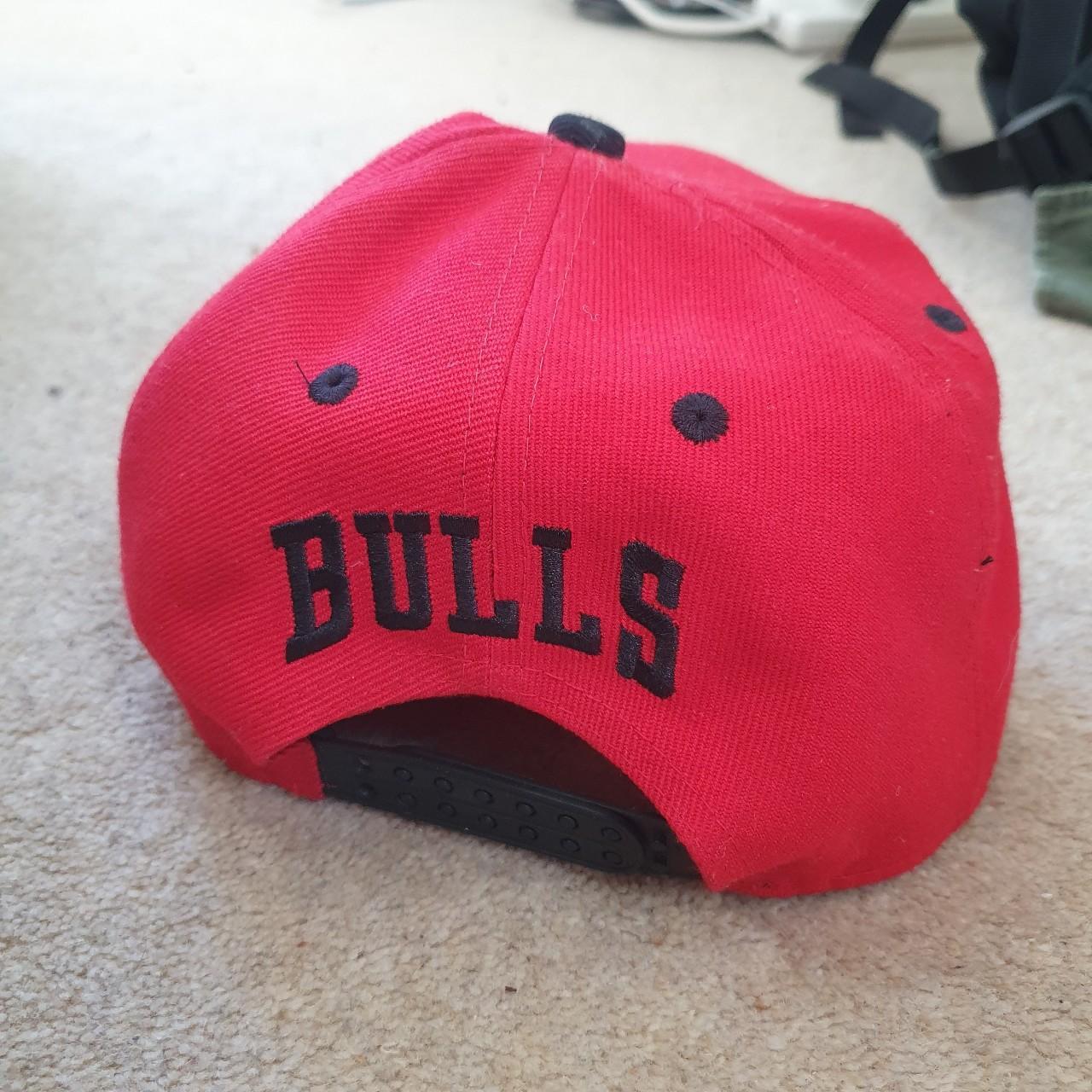 Men's Red and Black Hat | Depop