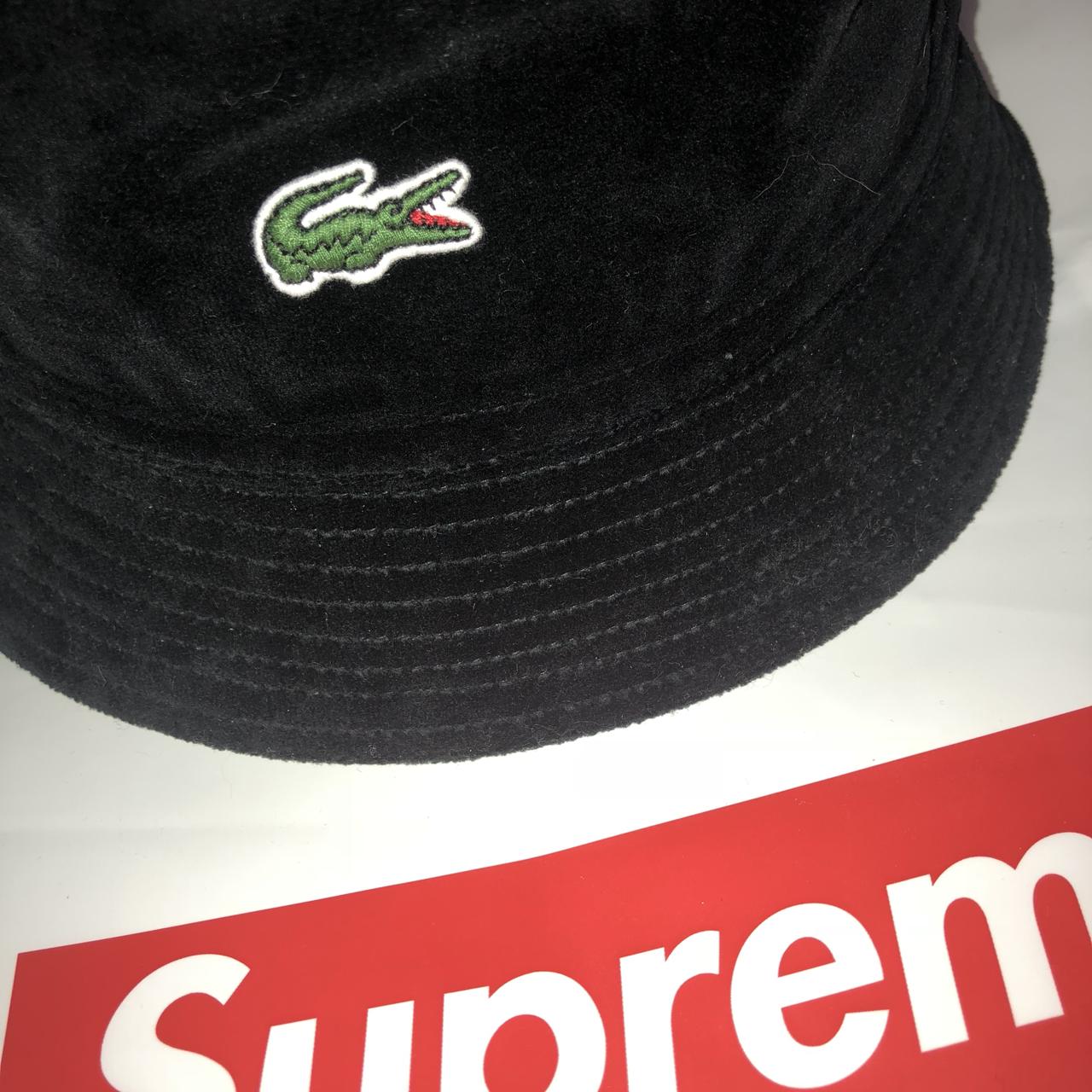 Lacoste x best sale supreme bucket hat