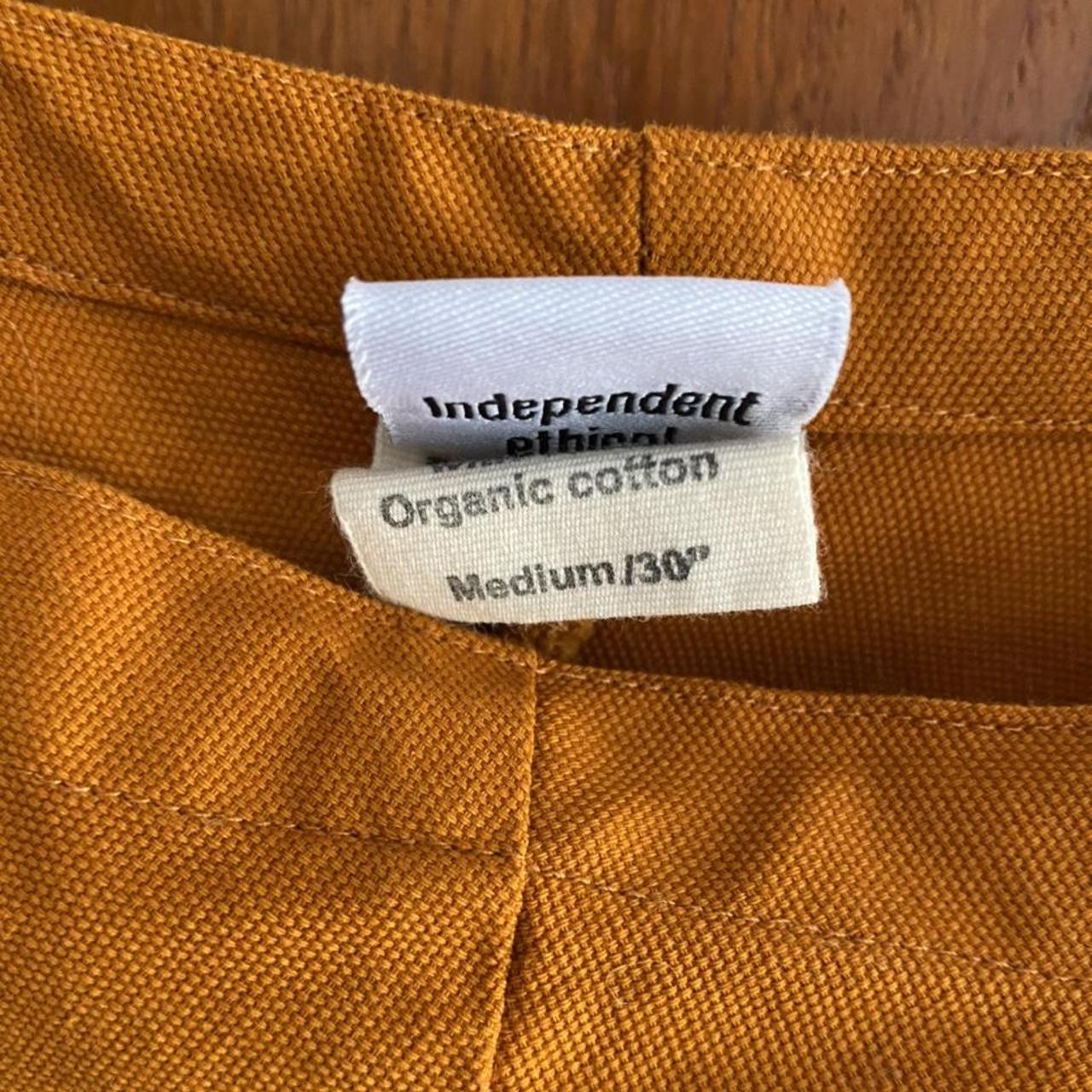 Lucy & Yak rust/orange dungarees. Slightly too small... - Depop