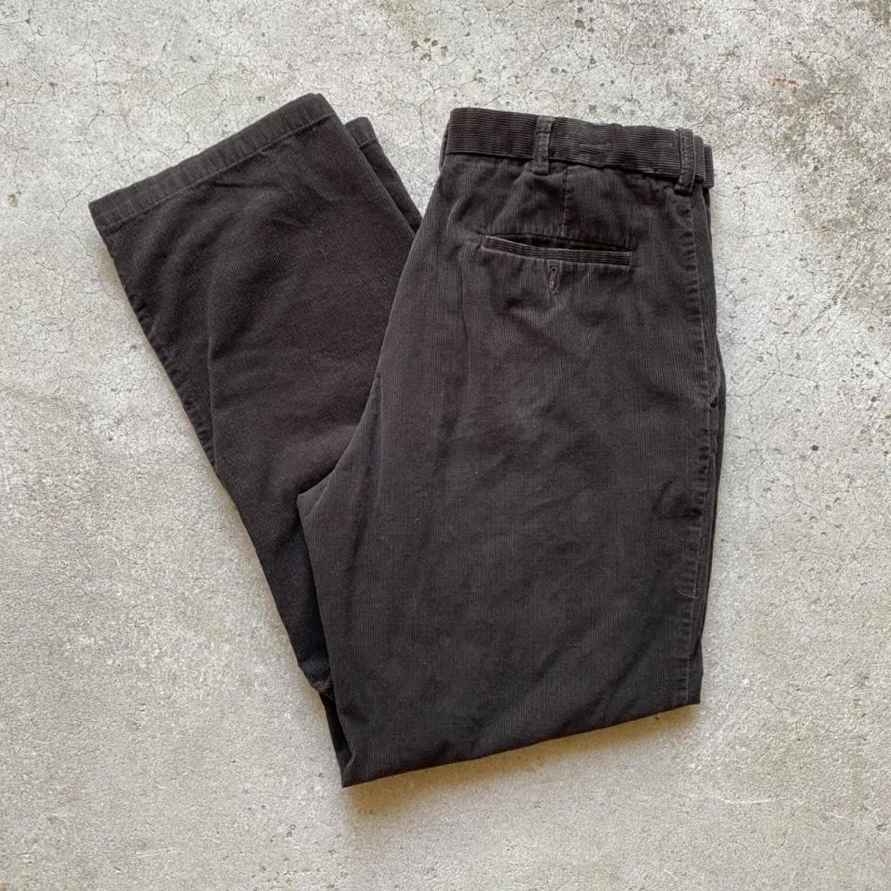 Beautiful pair of brown corduroy pants Size 36x32... - Depop
