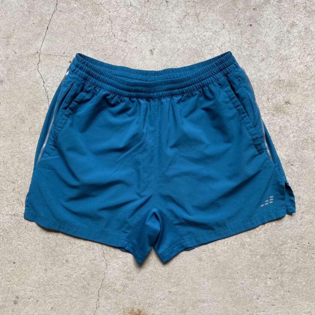 Teal bcg athletic running shorts 30-32 waist Size M... - Depop