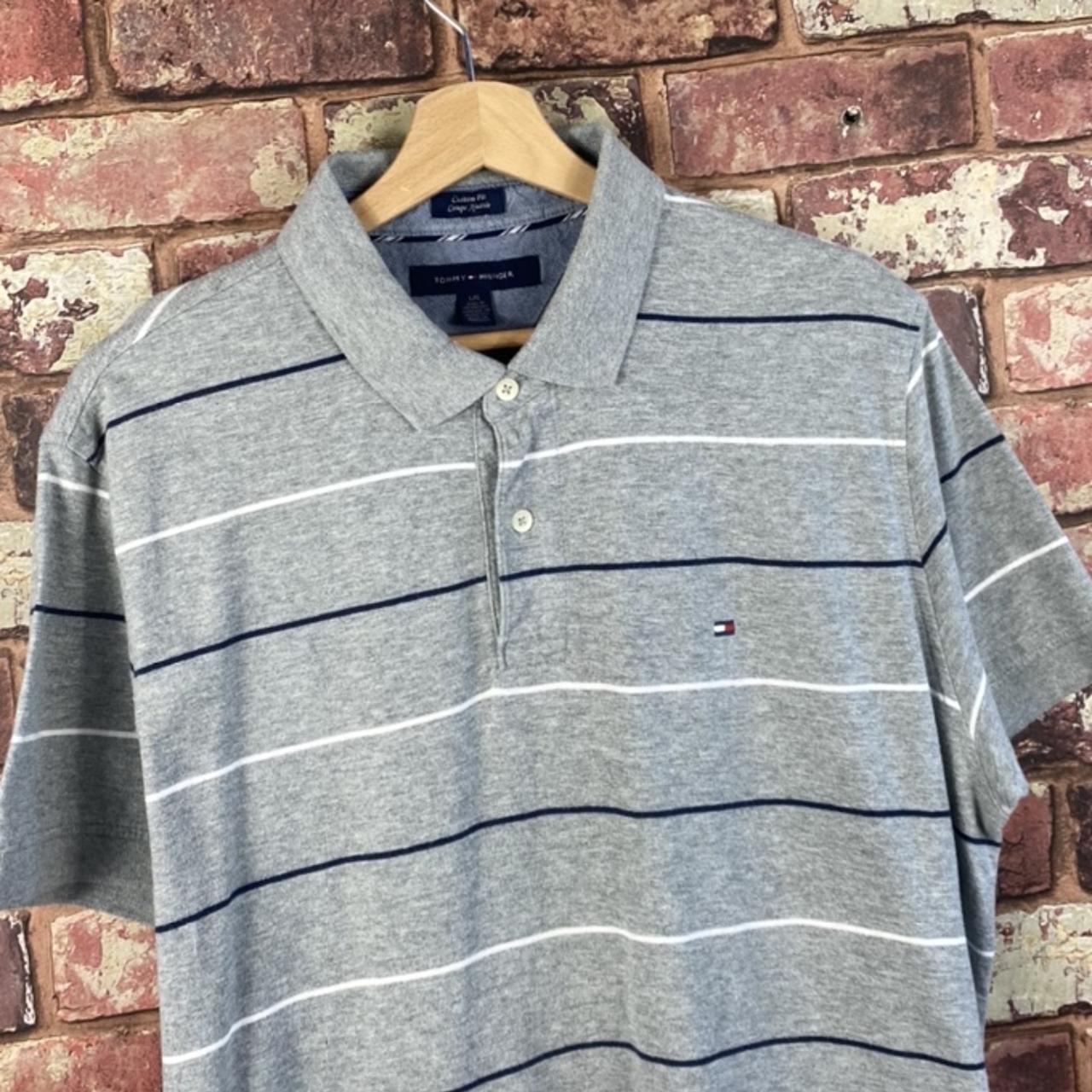 Mens Tommy Hilfiger Polo Shirt Large / XL PS59 FREE... - Depop