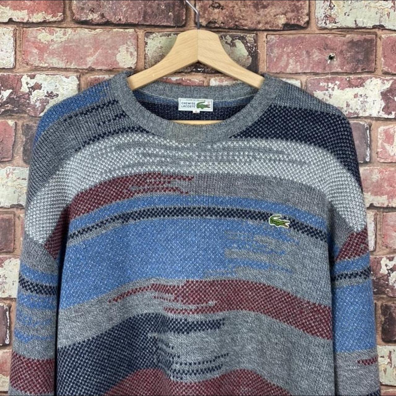 Lacoste Mens Vintage 90's Jumper XL A215 FREE UK 🇬🇧... - Depop