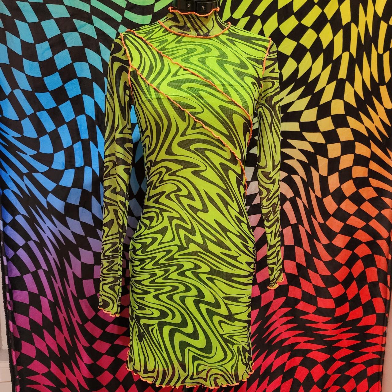 jaded london green dress