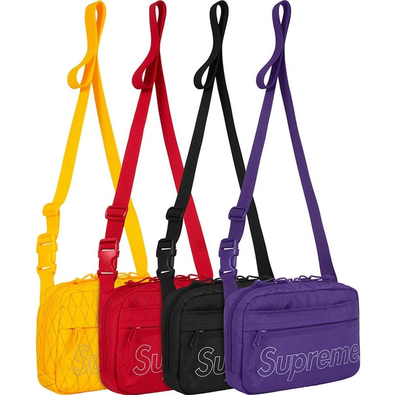 Supreme fw18 outlet black shoulder bag