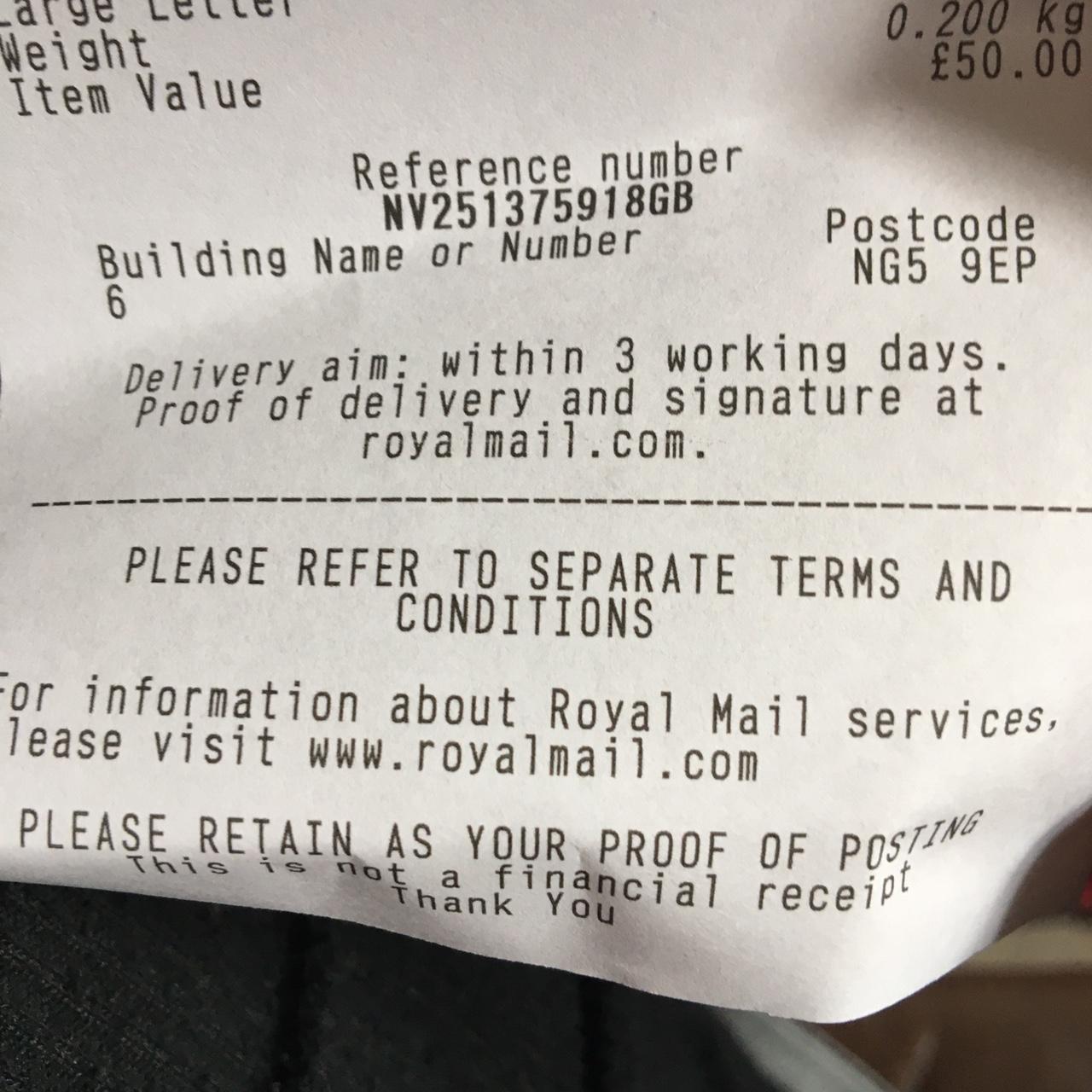 mitch9417 there's my receipt mate - Depop