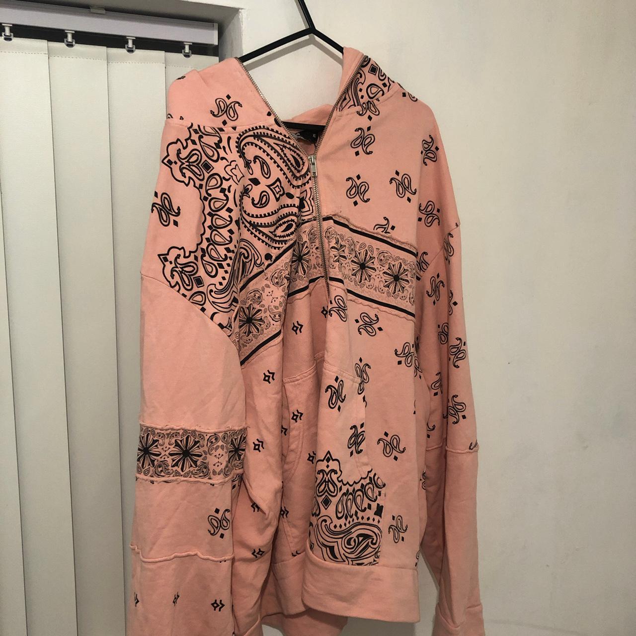 Jaded london paisley online hoodie