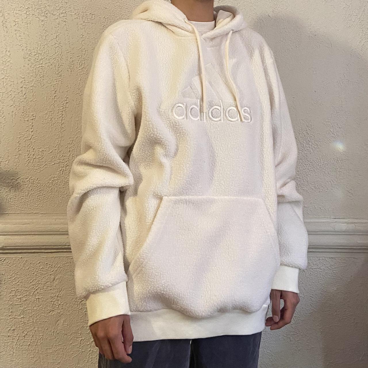 adidas fuzzy sweatshirt