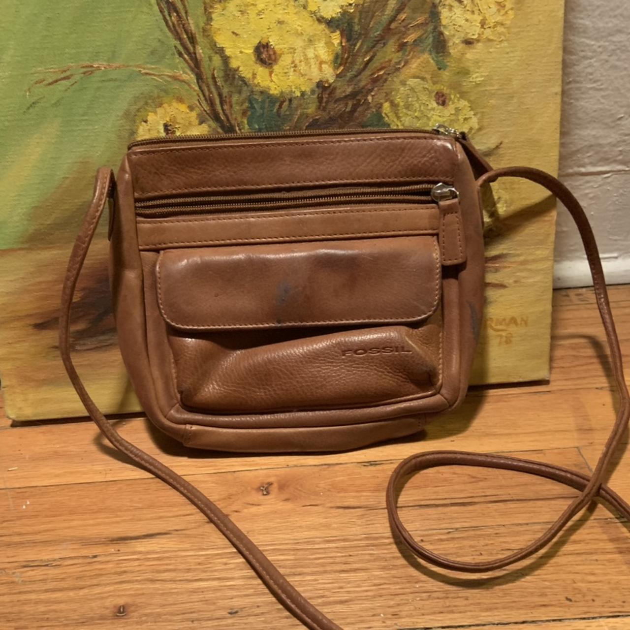 Red leather fossil purse - clothing & accessories - by owner - apparel sale  - craigslist