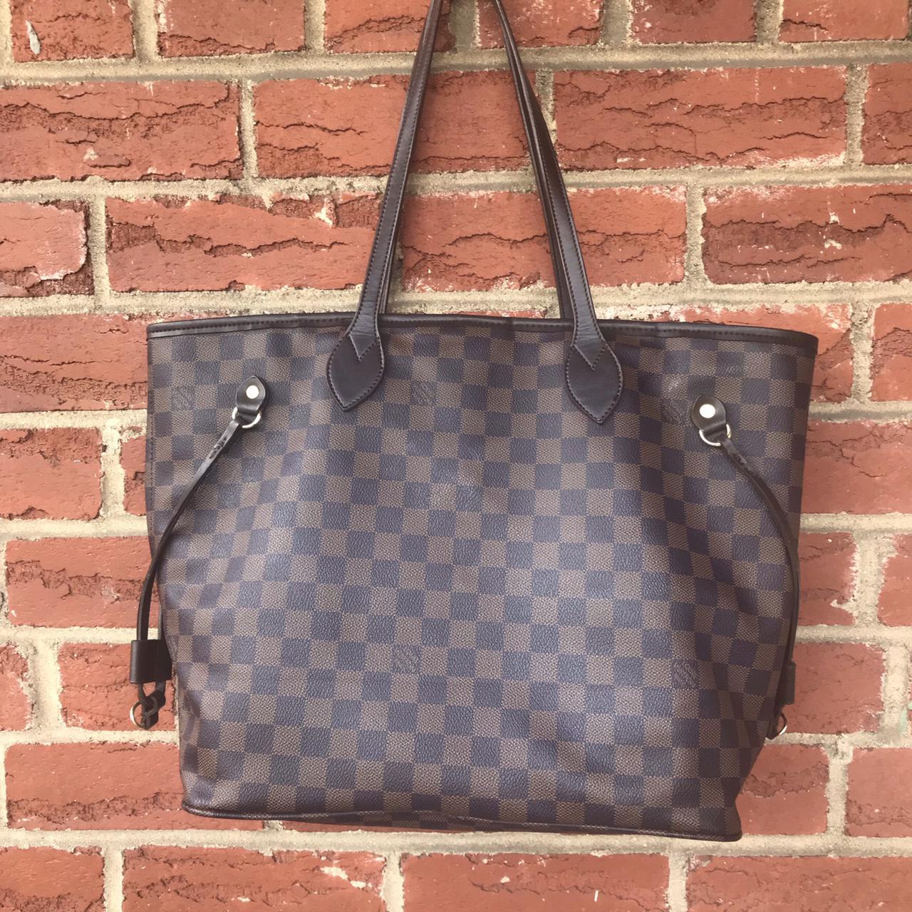 Authentic Louis Vuitton Neverfull MM Damier - Depop