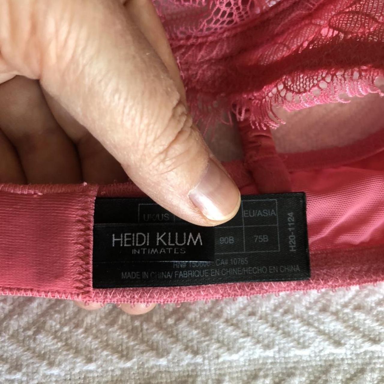 Heidi Klum Intimates Women's Pink Bra (4)