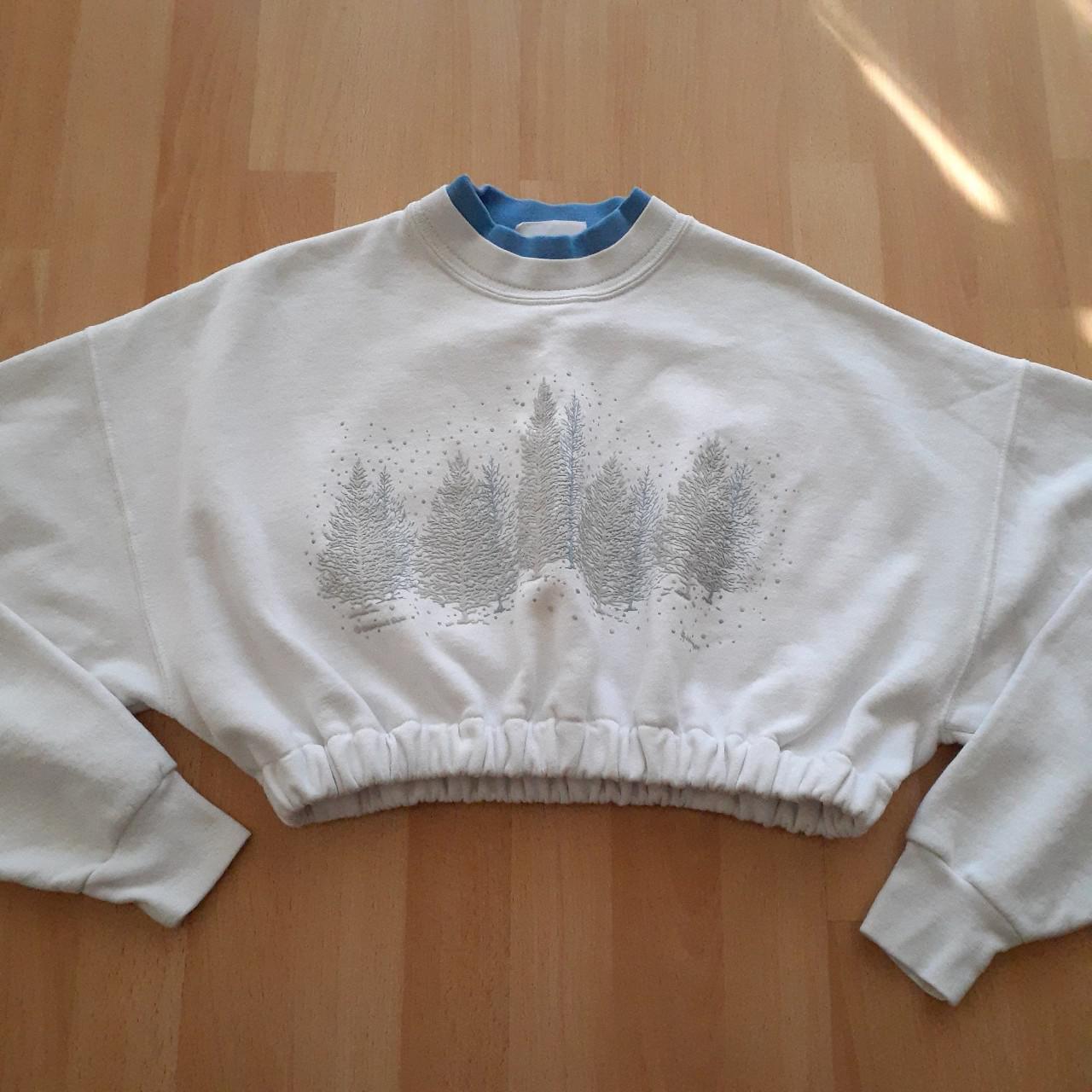Product Image 2 - Adorable white trees reworked crop