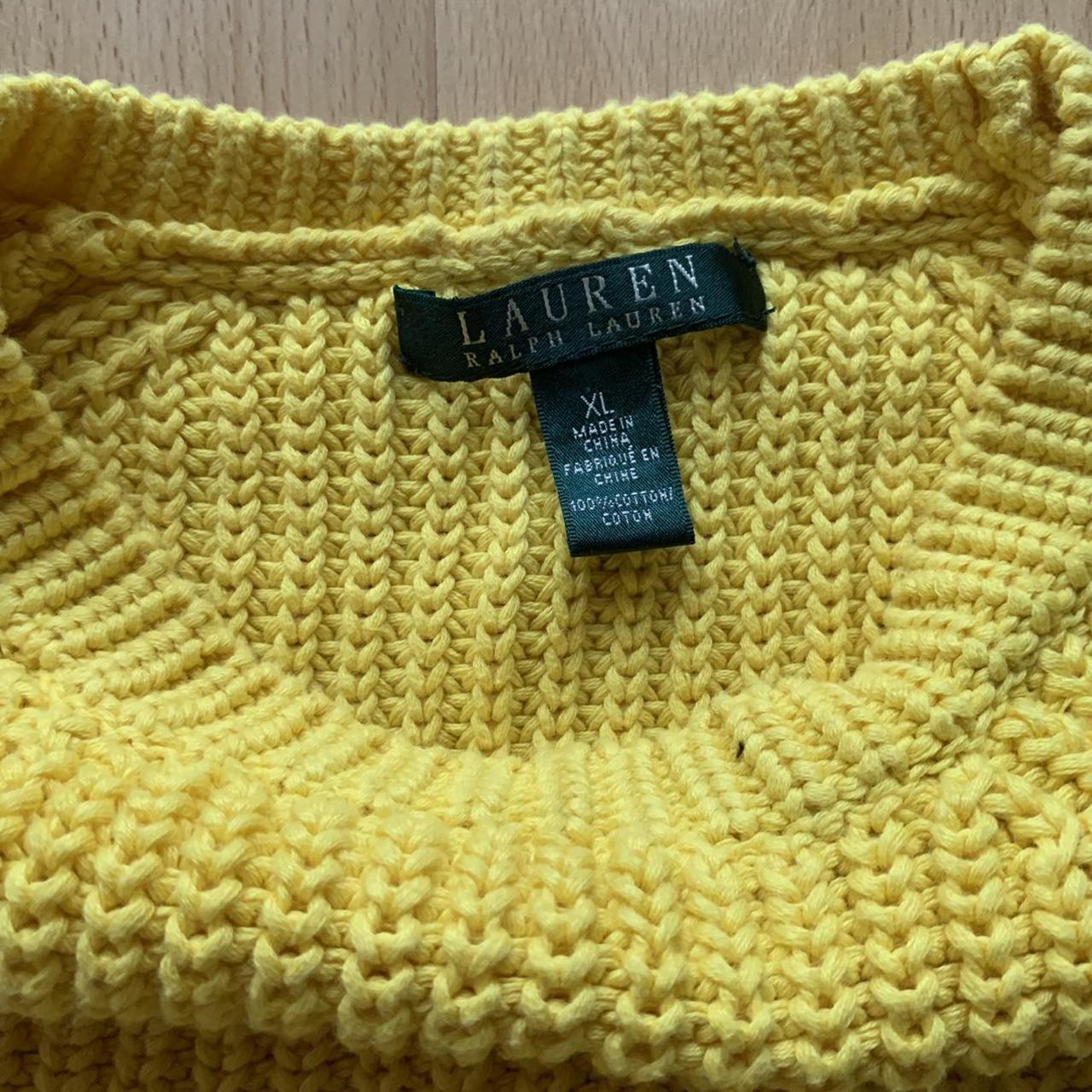 Product Image 4 - Polo Ralph Lauren yellow sweater