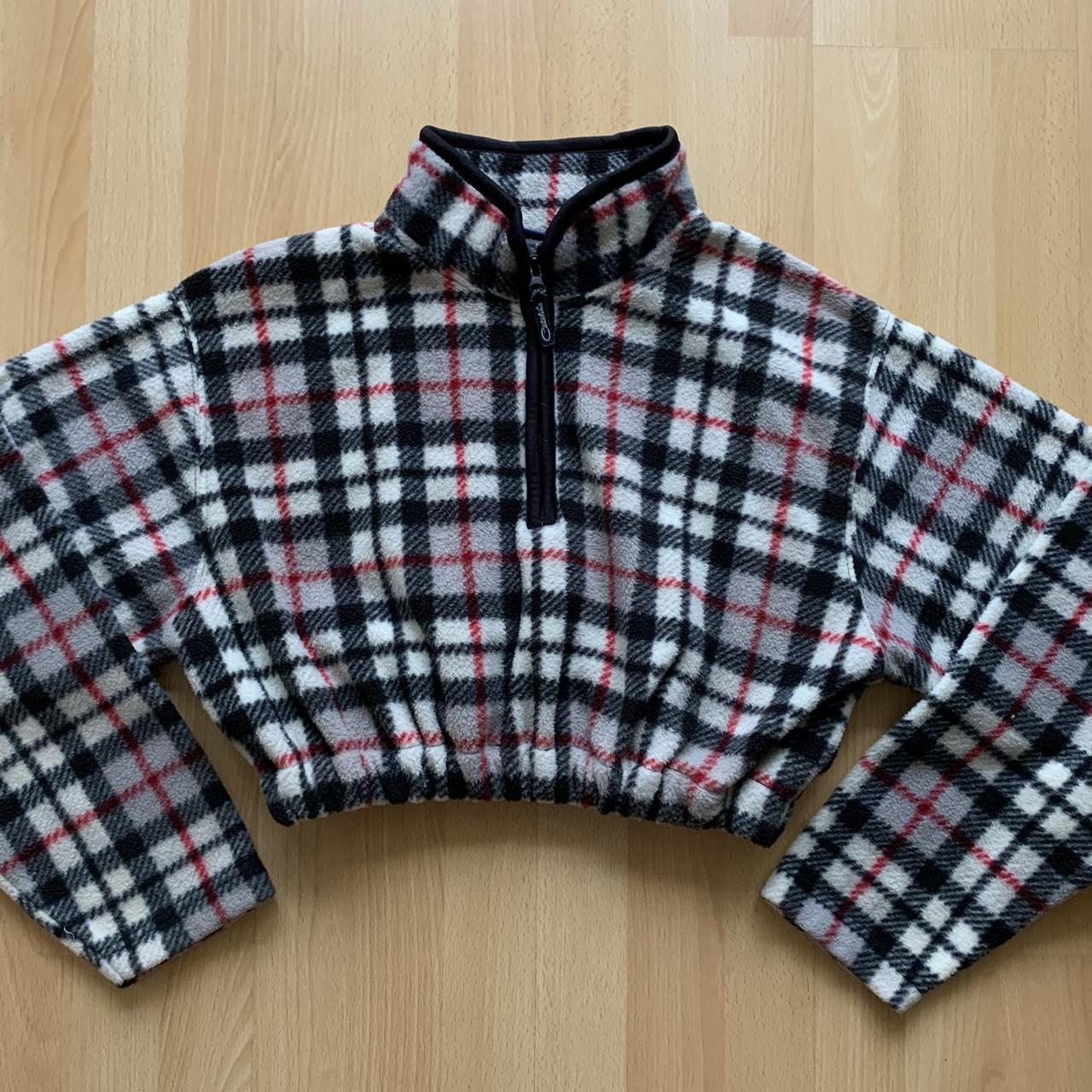 Product Image 2 - Adorable plaid fleece reworked crop