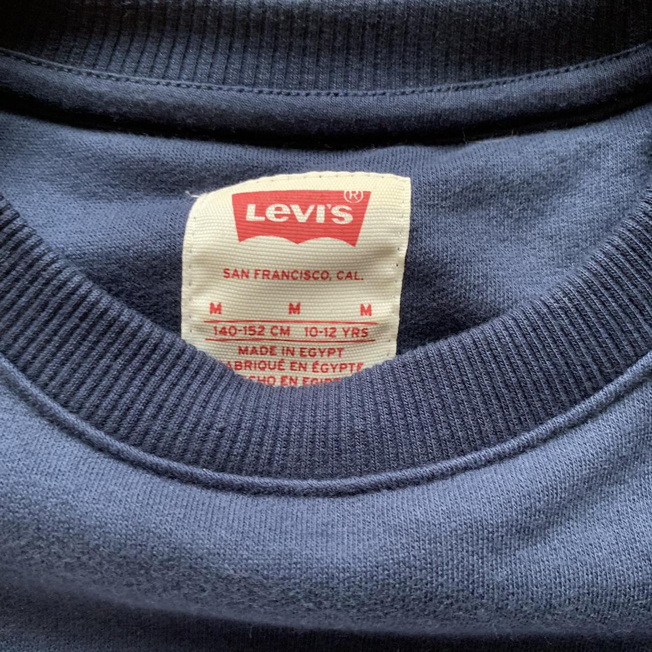 Product Image 4 - Levi’s navy sweatshirt reworked crop