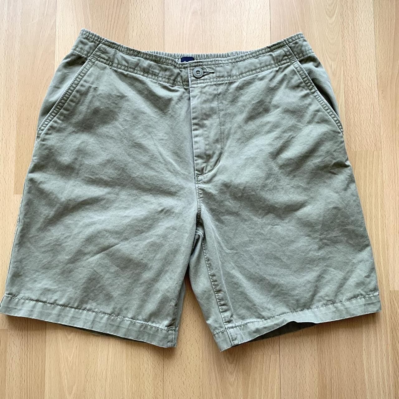 gap mens elastic waist shorts