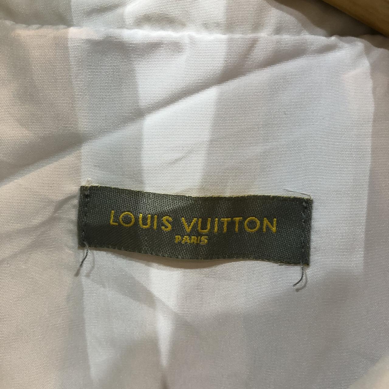 Mens genuine Louis Vuitton puffer cost. Reversible - Depop