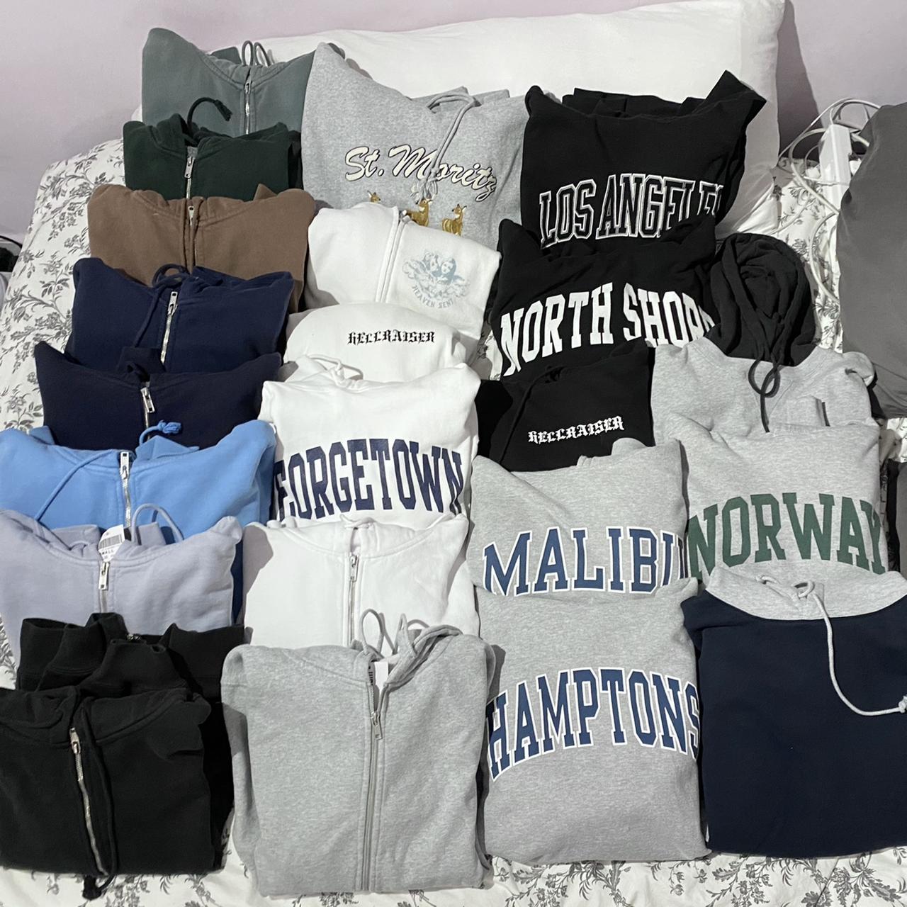 Brandy Melville Hoodies Collection as of now i'm - Depop