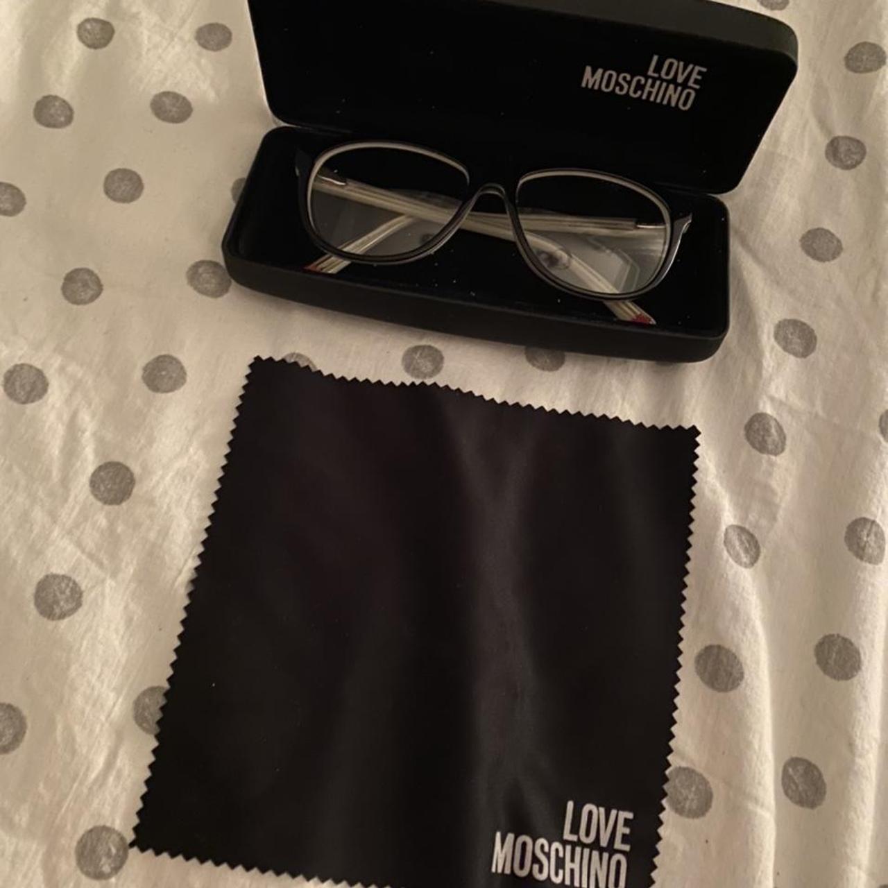 love moschino spectacle glasses frames worn a few... - Depop