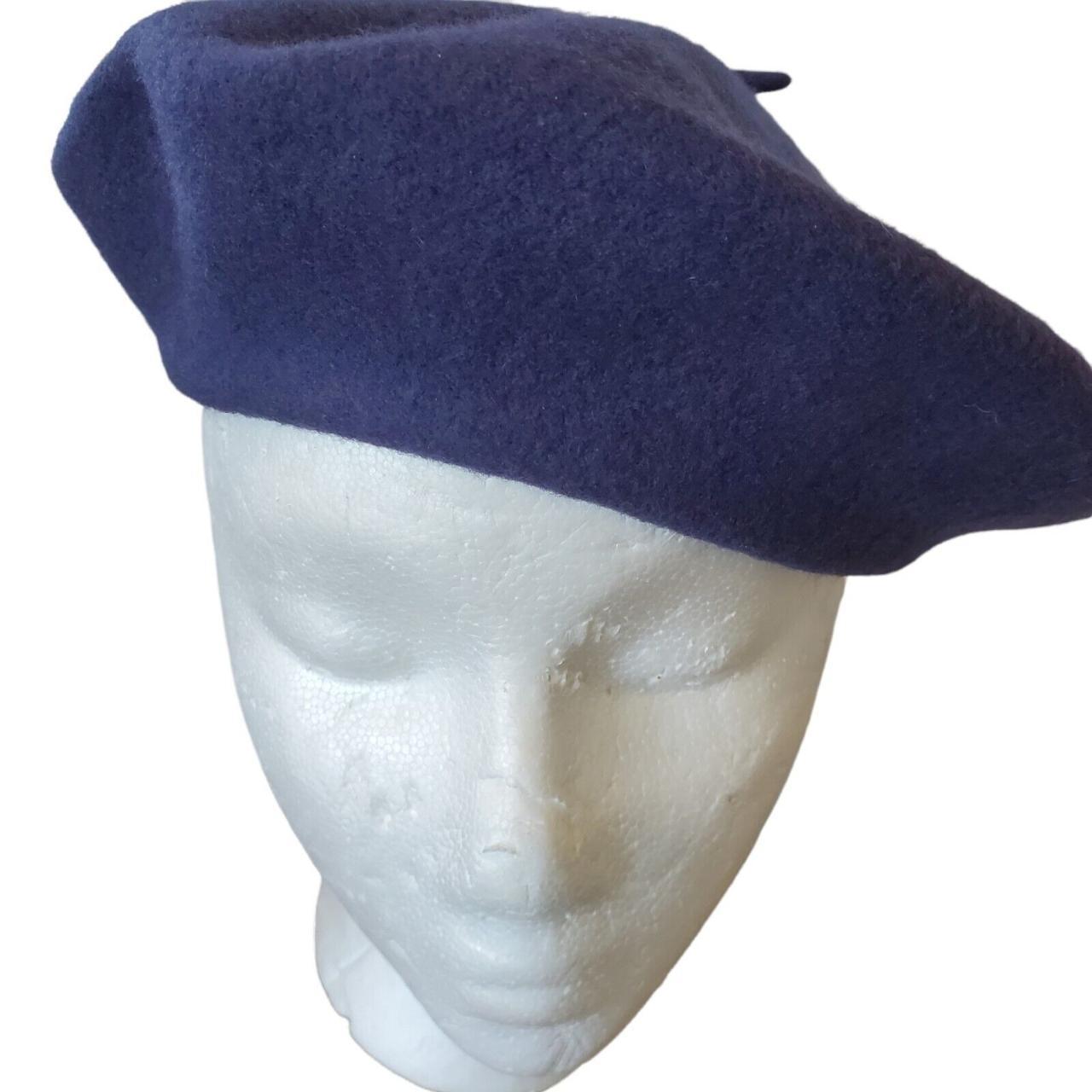 Product Image 1 - Vintage Navy Blue Wool Beret