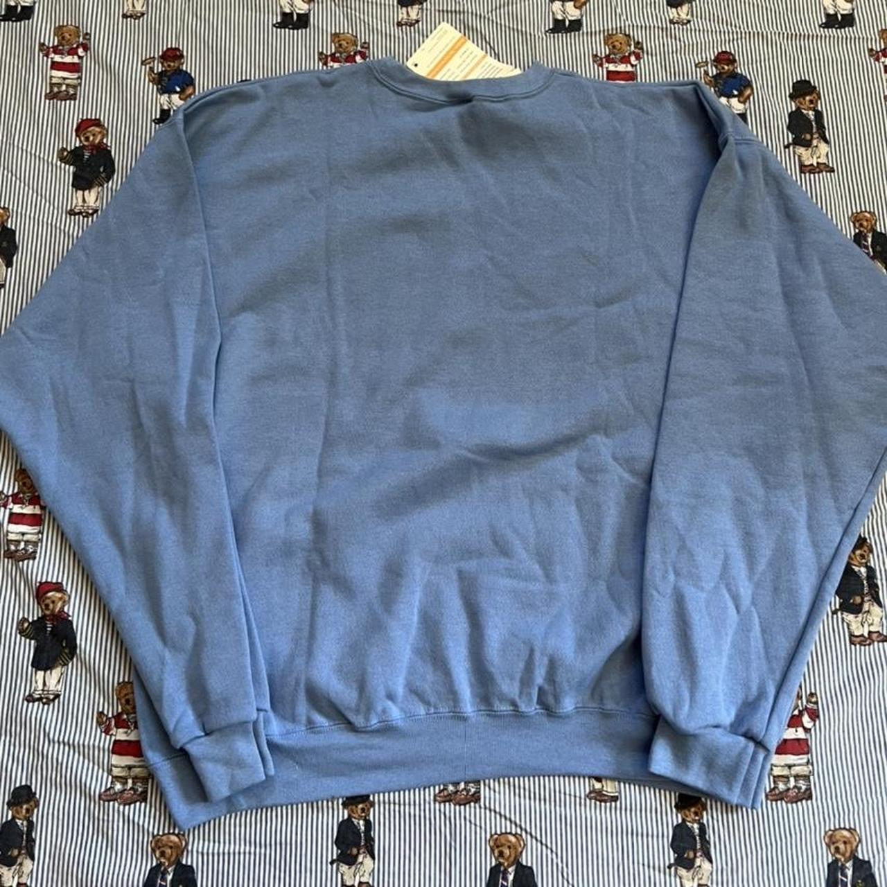 Vintage baby blue champion crewneck sweatshirt New... Depop