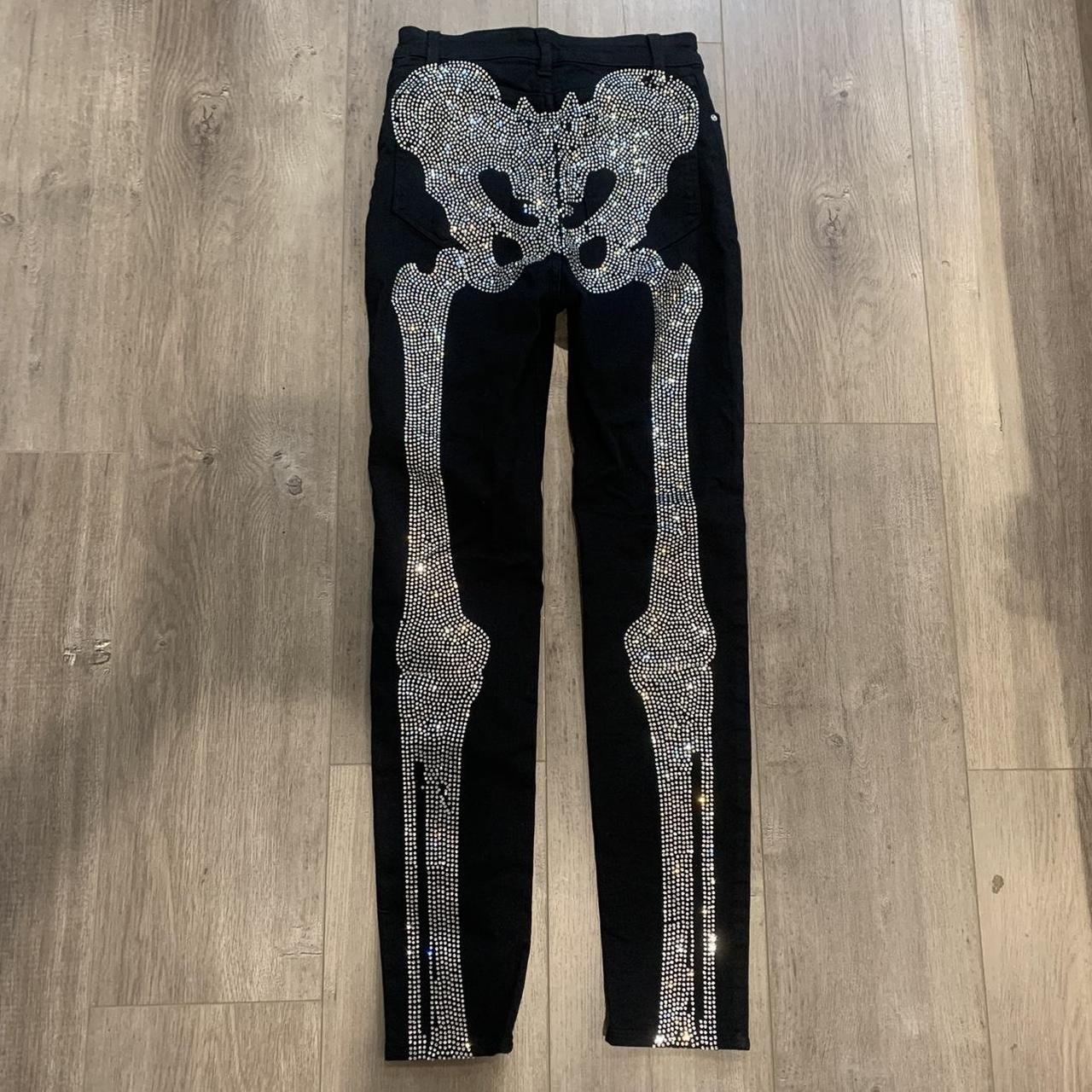KLAN LIFE RHINESTONE JEANS ☠️🖤 *no negotiations*... Depop