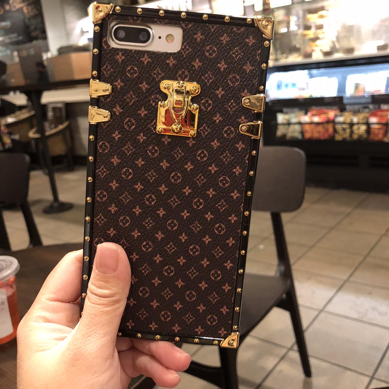 Luxury Trunk iPhone Case -monogram