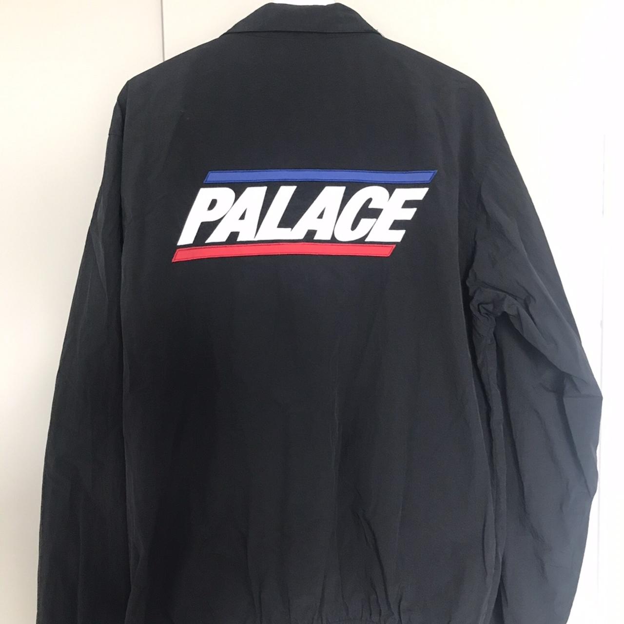 Palace basically a shell jacket brand new size L - Depop