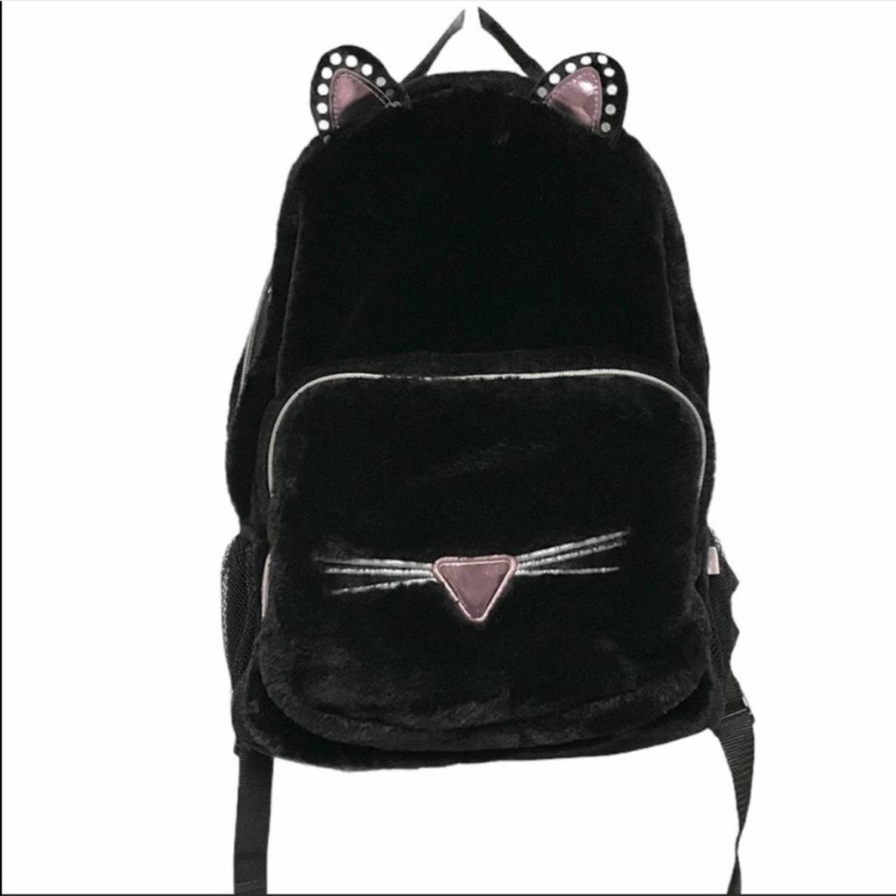 fuzzy cat backpack