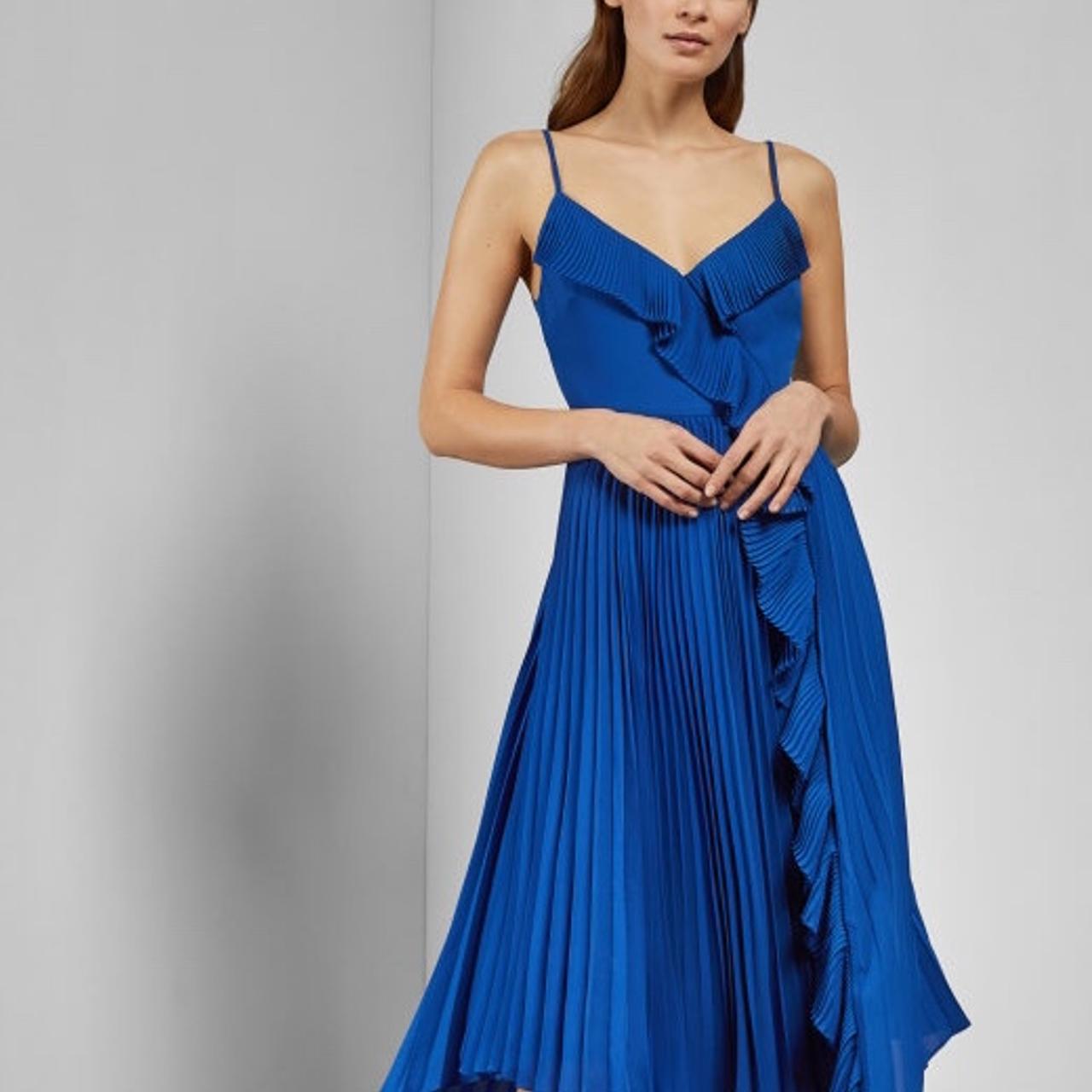 Ted baker cobalt blue 2024 dress