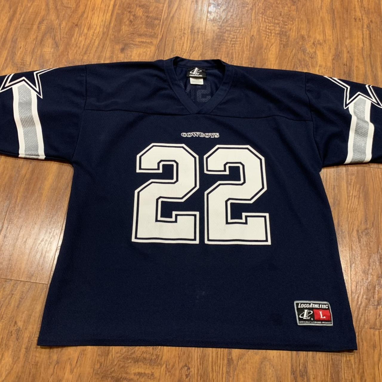 Vintage logo athletic Emmitt Smith jersey Preowned - Depop